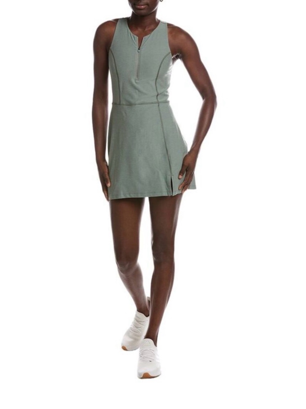 Beyond Yoga Spacedye Move Up Mini Dress in Sage